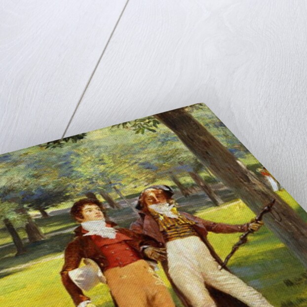 Dandies in the Park by Ignaz-Marcel Gaugengigl