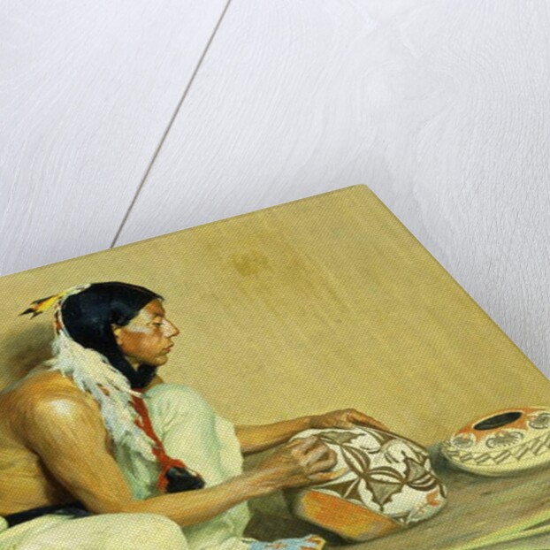 The Pottery Maker by Eanger Irving Couse