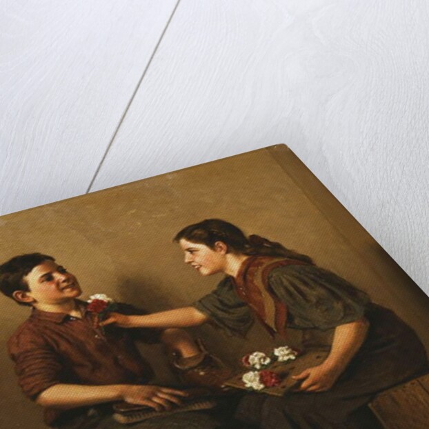 Only a Nickel, Joe, 1906 by John George Brown