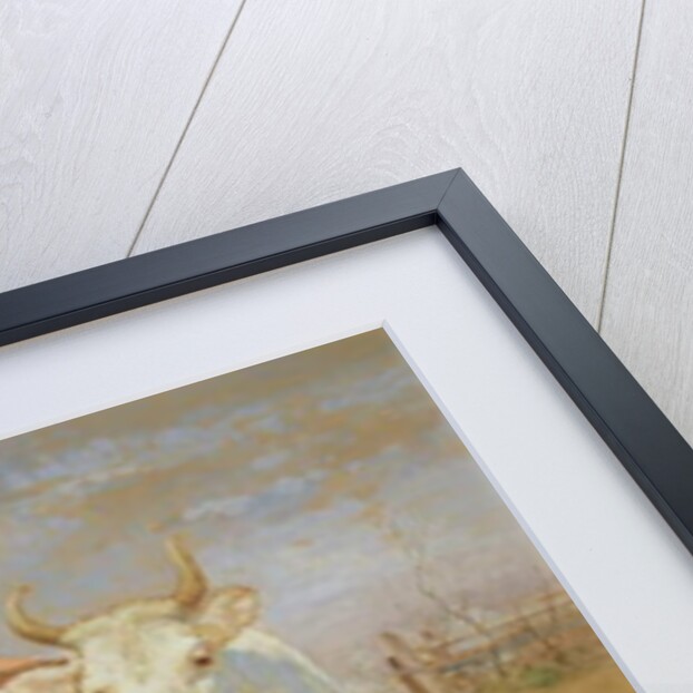 Family Group with Cow, c.1888 by Louis Comfort Tiffany