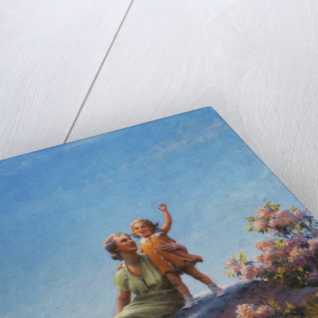 A Happy Moment, 1919 by Charles Courtney Curran