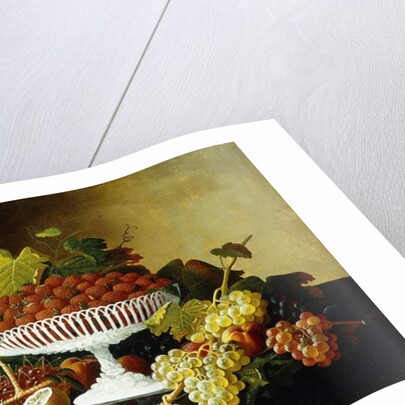 Still Life with Strawberries by Severin Roesen