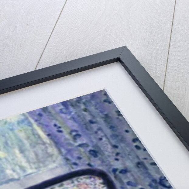 Girl in Blue, 1917 by Frederick Carl Frieseke