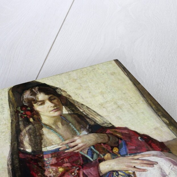 Black Mantilla by Richard Emil Miller