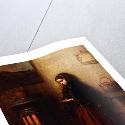 Warming Her Hands, 1862 by Eastman Johnson