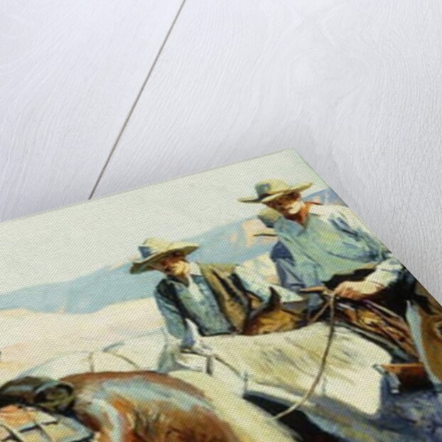 Tall in the Saddle by William Henry Dethlef Koerner