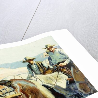 Tall in the Saddle by William Henry Dethlef Koerner