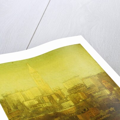 New York Cityscape by Paul Cornoyer