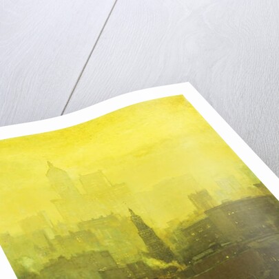 Urban Nocturne by Paul Cornoyer