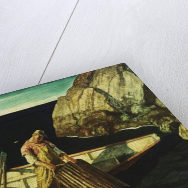 Checking the Traps by Newell Convers Wyeth