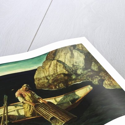 Checking the Traps by Newell Convers Wyeth