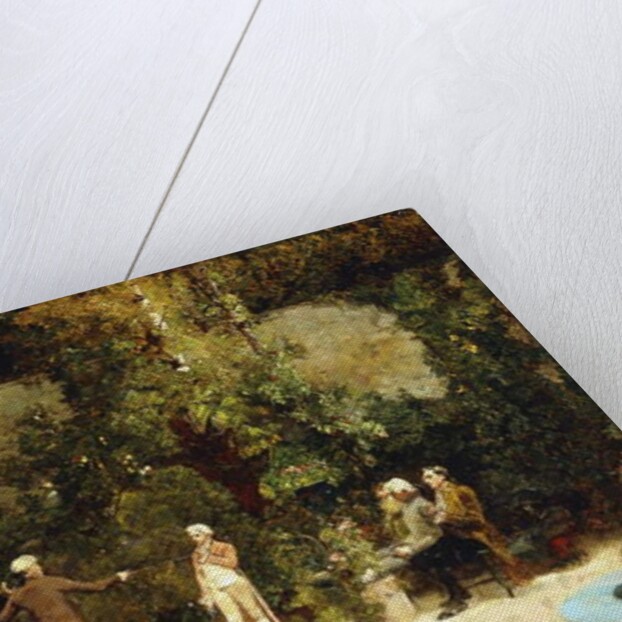 The Fencing Lesson, c.1879 by Walter Gay