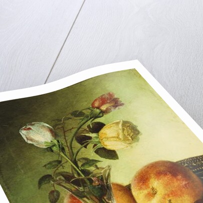 Roses, Peaches and Cherries, 1891 by Robert Spear Dunning