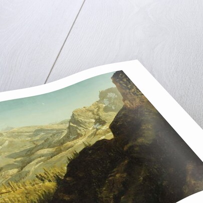 Sierra Nevada Mountains, California by Albert Bierstadt