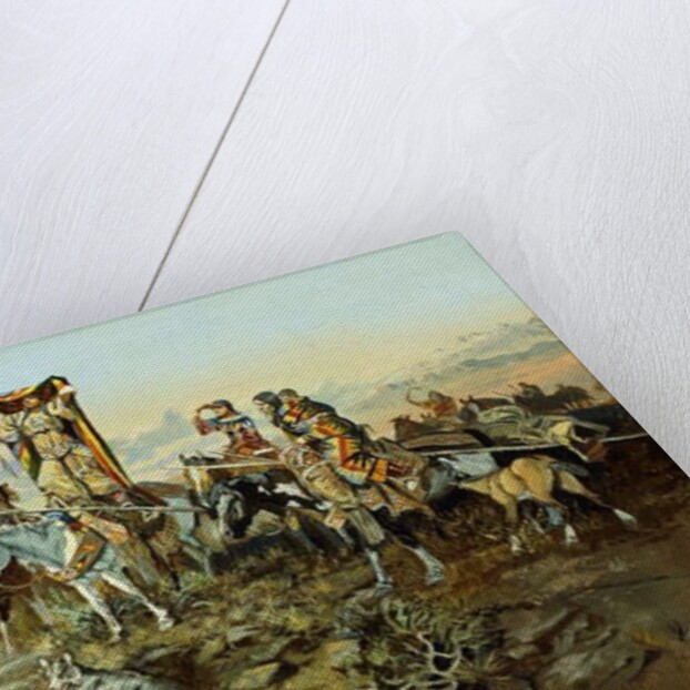 In the Wake of the Hunters, 1896 by Charles Marion Russell