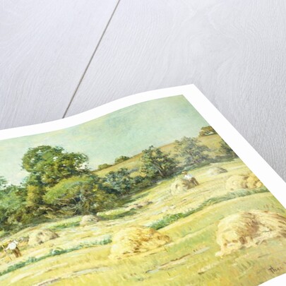 Haying, 1912-1915 by Theodore Wendel