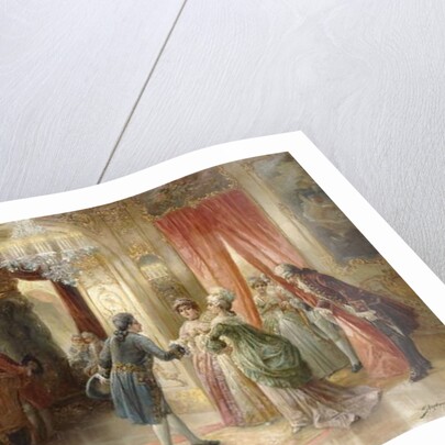 At the Opera by August Stephan Sedlacek