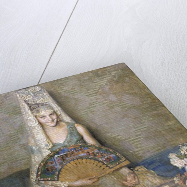 A Spanish Beauty by Jose Alarcon Suarez