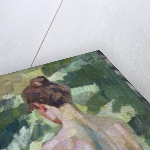 Standing Nude by Heinrich Wilhelm Truebner