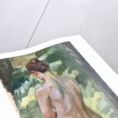 Standing Nude by Heinrich Wilhelm Truebner