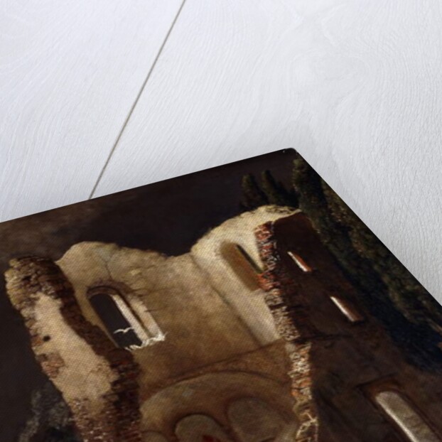 The Chapel; by Arnold Bocklin