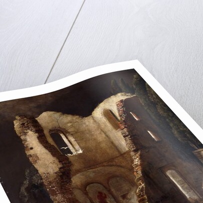 The Chapel; by Arnold Bocklin