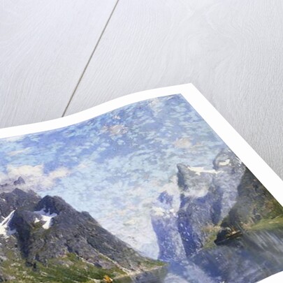 Hardanger Fjord, Norway by Adelsteen Normann