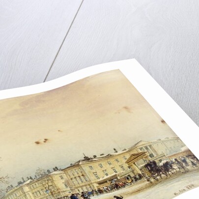 The North Station, Vienna by Rudolph von Alt