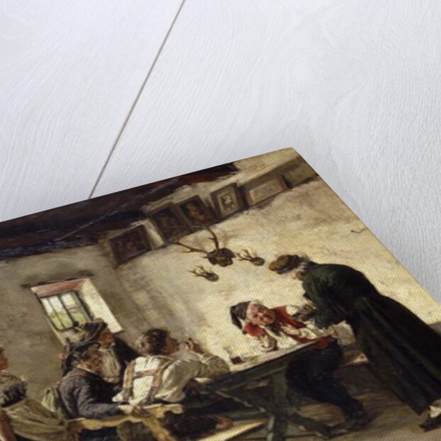 The Suspicious Customer; Ein mistrauischer Kunde by Karl Gebhardt