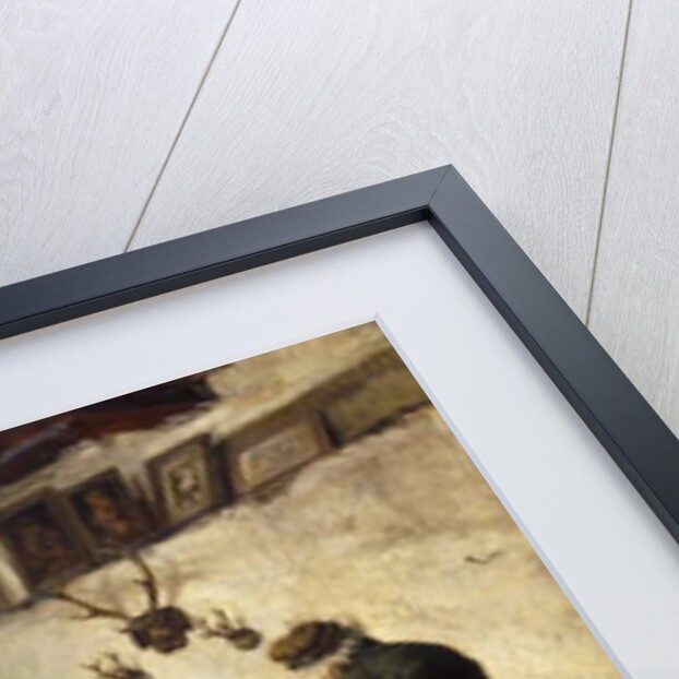 The Suspicious Customer; Ein mistrauischer Kunde by Karl Gebhardt