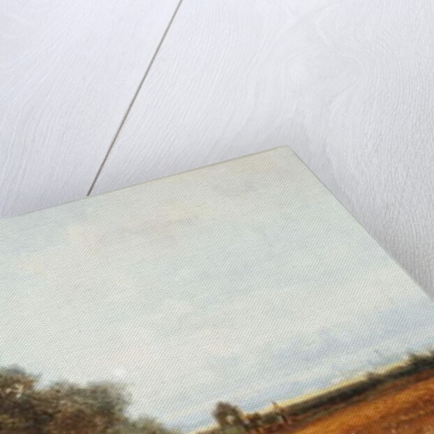 Am Nymphenburger Park, Munchen by Carl Spitzweg