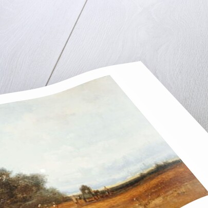 Am Nymphenburger Park, Munchen by Carl Spitzweg