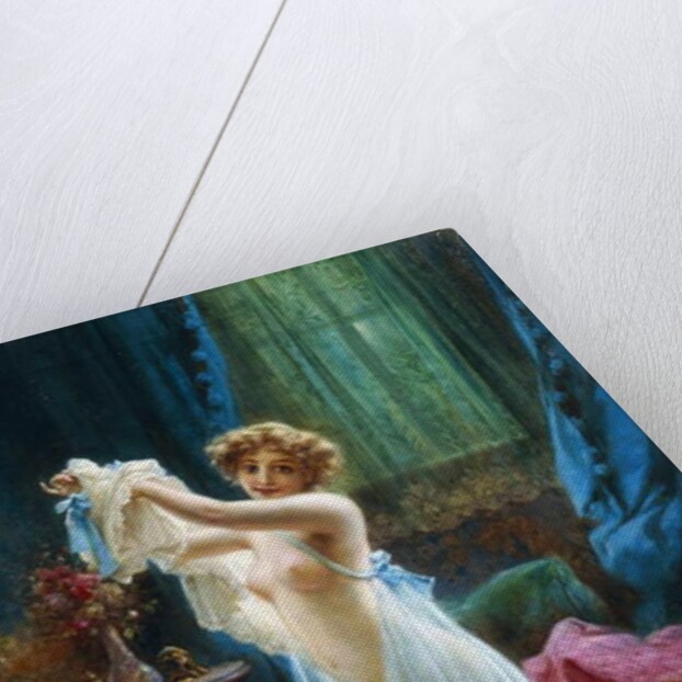 The Boudoir by Hans Zatzka