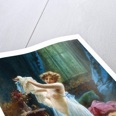 The Boudoir by Hans Zatzka