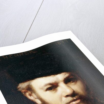 A Self Portrait, 1877 by Jean-Jacques Henner