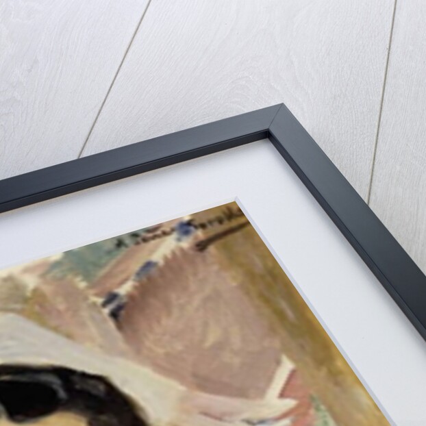 Portrait of the Actor, Ramon Pena, half-length, wearing a grey Suit by Joaquin Sorolla y Bastida