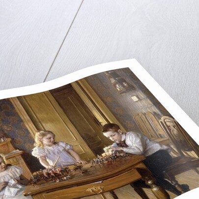 The Battle, 1900 by Carl Christian Ferdinand Wentorf