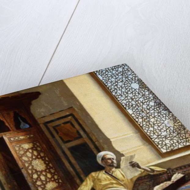 The Scholar, 1895 by Ludwig Deutsch