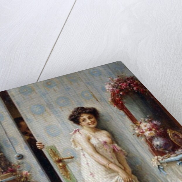 The Amorous Visitor by Hans Zatzka