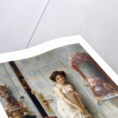 The Amorous Visitor by Hans Zatzka