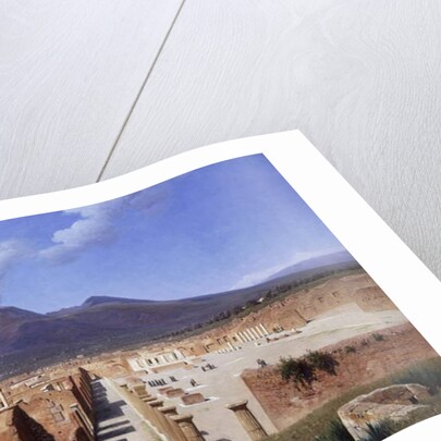 Vesuvius from Pompei, 1883 by Louis Spangenberg