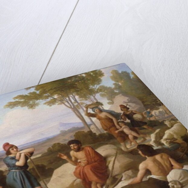 Aesop Telling a Fable by Jan Adam Janszoon Kruseman