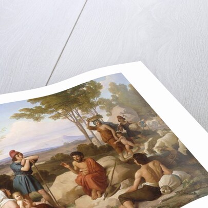 Aesop Telling a Fable by Jan Adam Janszoon Kruseman