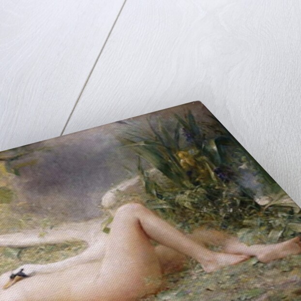 The Triumph of the Swan; Le Triomphe de Cygne by Leon Francois Comerre