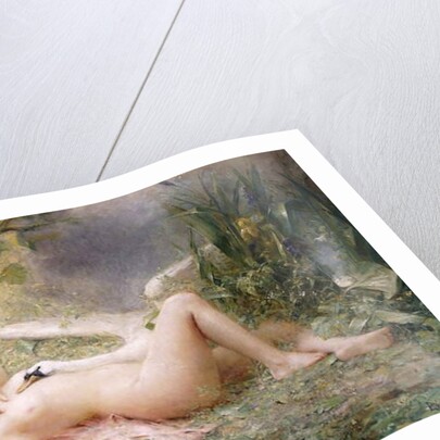 The Triumph of the Swan; Le Triomphe de Cygne by Leon Francois Comerre