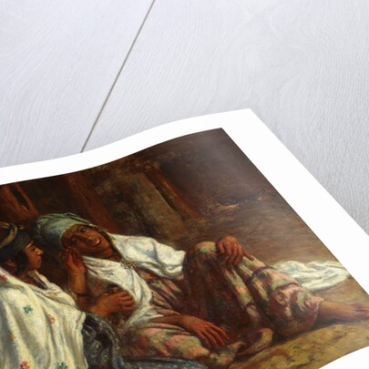 Young Girls using Make-up by Alphonse Etienne Dinet