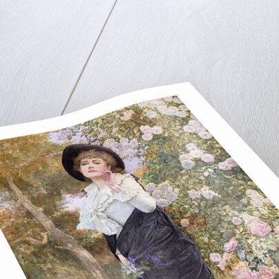 Rose Blossom Time, 1891 by Marcus Stone