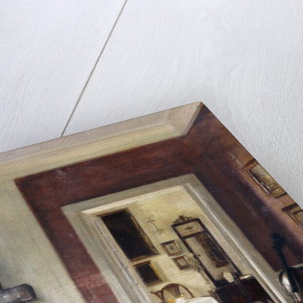 An Interior with a Cello by Carl Holsoe