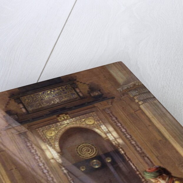 In the Mosque by Carl Friedrich Heinrich Werner