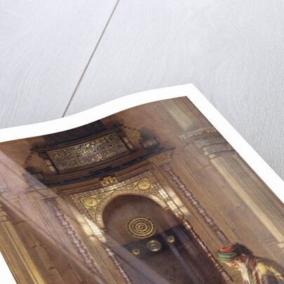 In the Mosque by Carl Friedrich Heinrich Werner